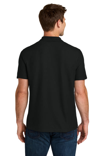Gildan Softstyle Pique Polo - Black - back