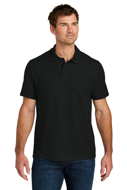Gildan Softstyle Pique Polo - Black - front