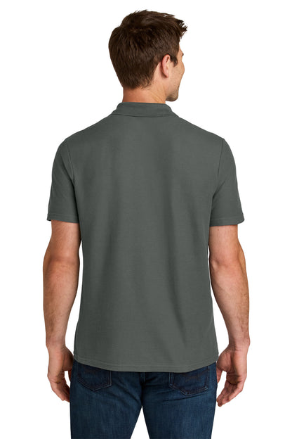 Gildan Softstyle Pique Polo - Charcoal - back