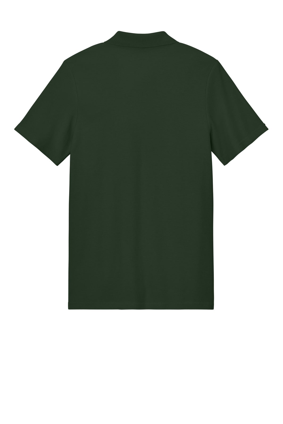 Gildan Softstyle Pique Polo - Forest Green - flat back