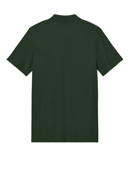 Gildan Softstyle Pique Polo - Forest Green - flat back