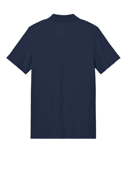 Gildan Softstyle Pique Polo - Navy - flat back