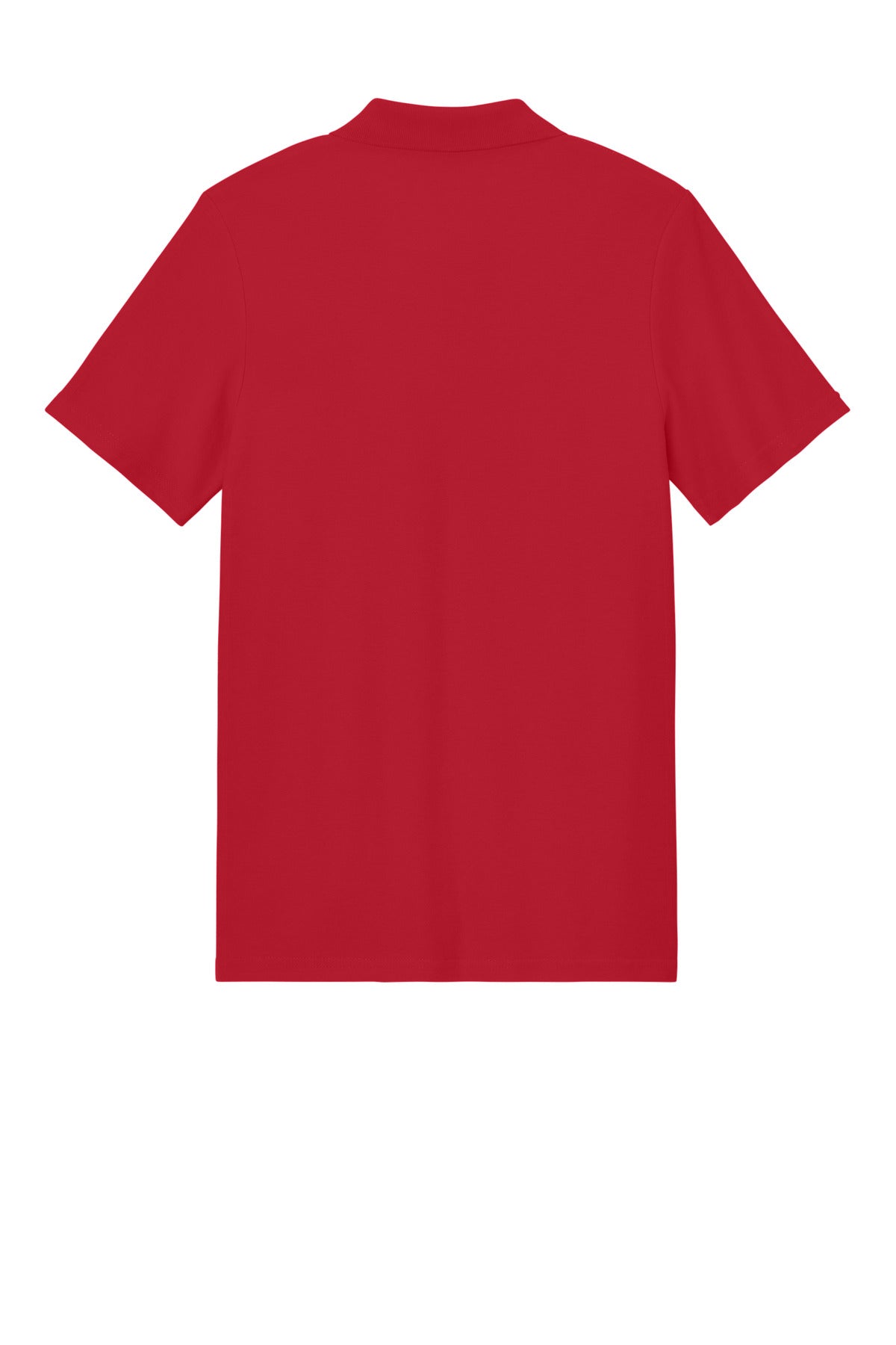 Gildan Softstyle Pique Polo - Red - flat back