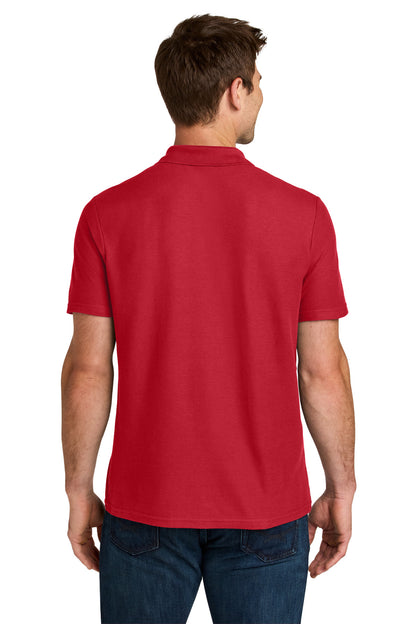 Gildan Softstyle Pique Polo - Red - back
