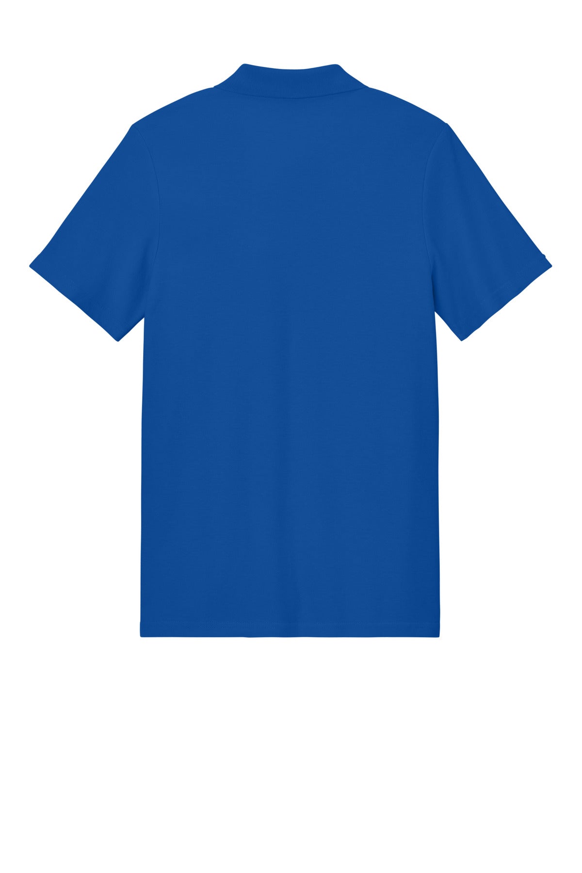 Gildan Softstyle Pique Polo - Royal - flat back