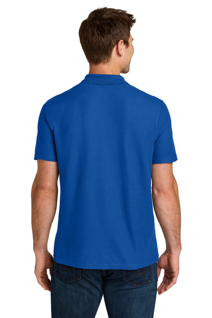 Gildan Softstyle Pique Polo - Royal - back
