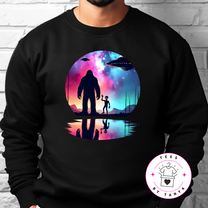 Bigfoot & Alien Shirt
