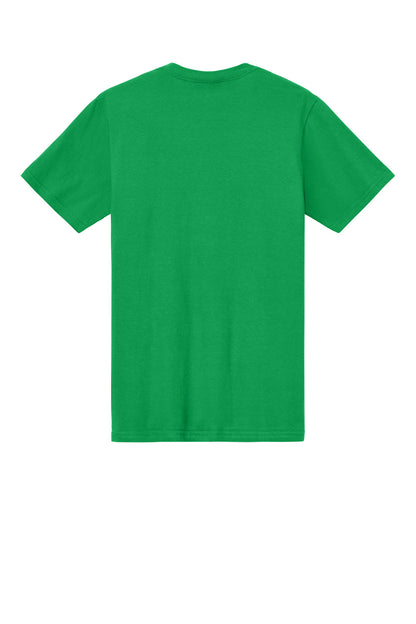 Gildan Softstyle Midweight Tee - Irish Green - flat back