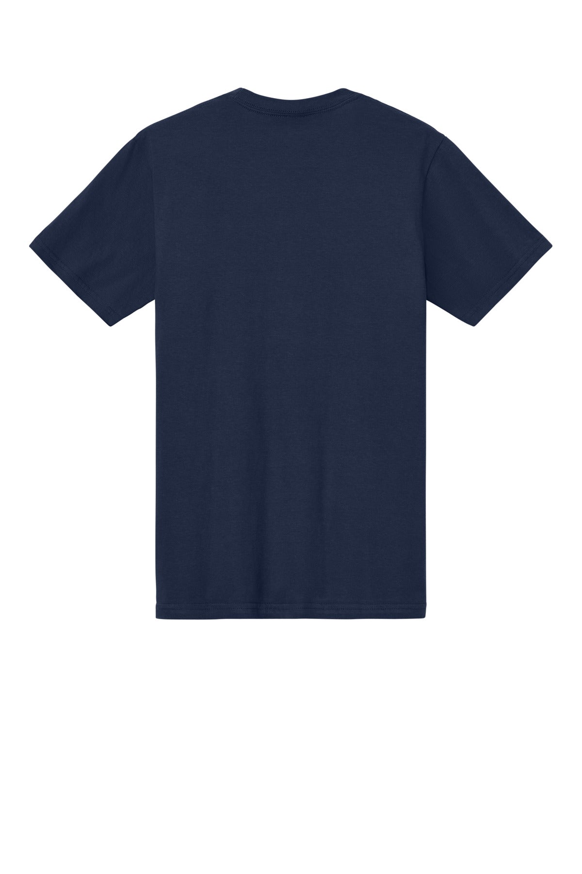 Gildan Softstyle Midweight Tee - Navy - flat back
