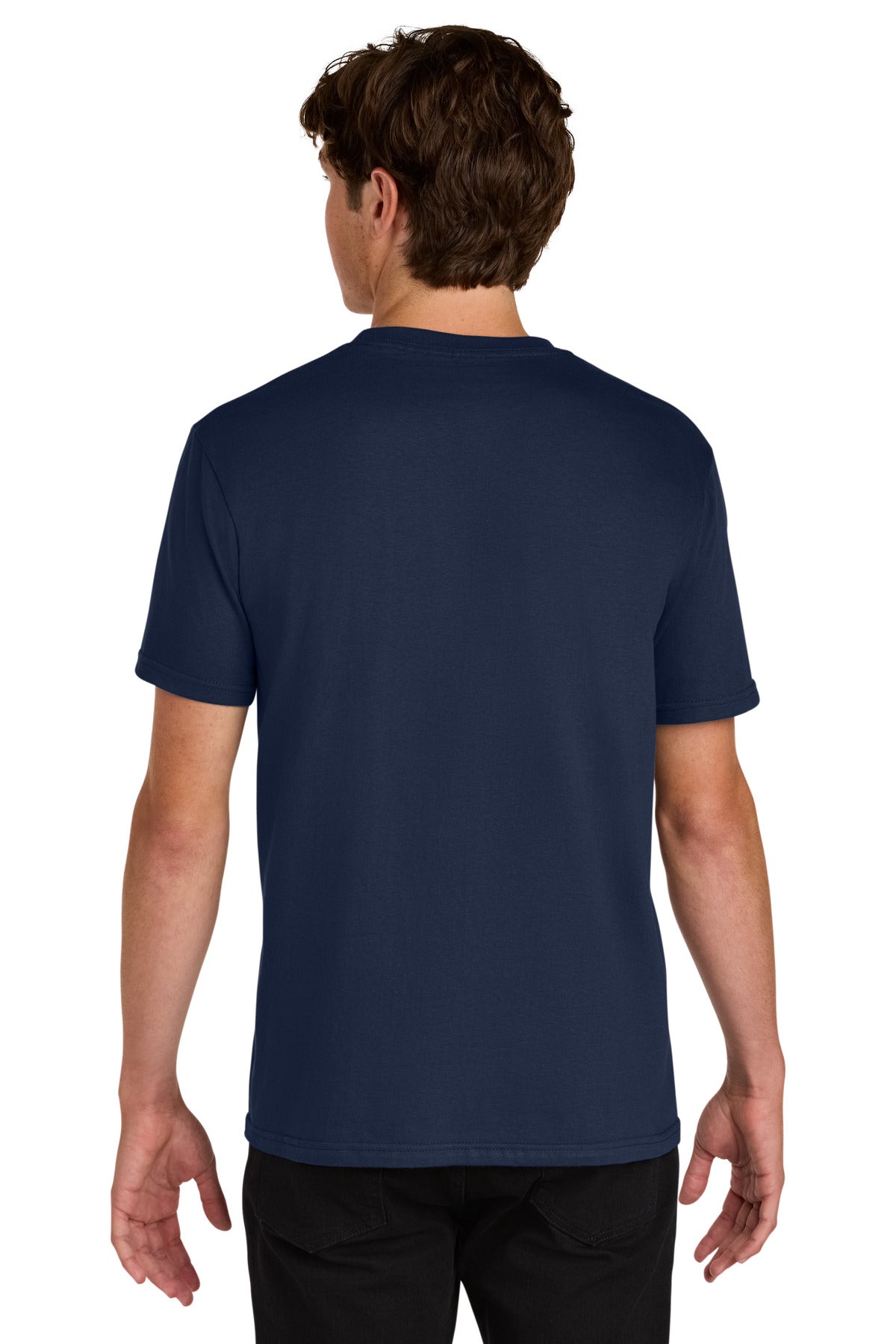 Gildan Softstyle Midweight Tee - Navy - back