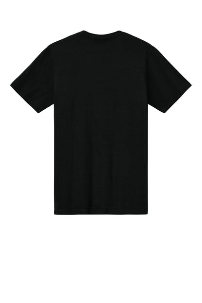 Gildan Softstyle Midweight Tee - Pitch Black - flat back