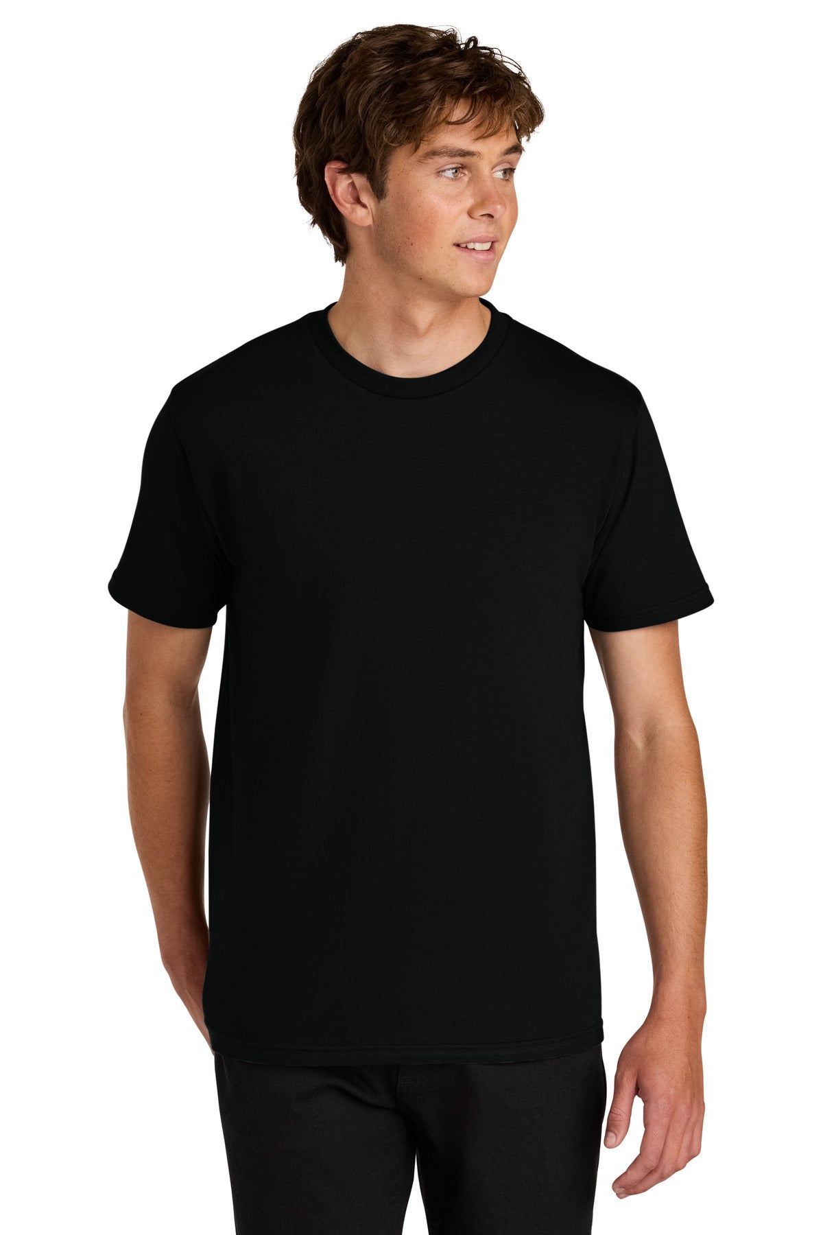 Gildan Softstyle Midweight Tee - Pitch Black - front