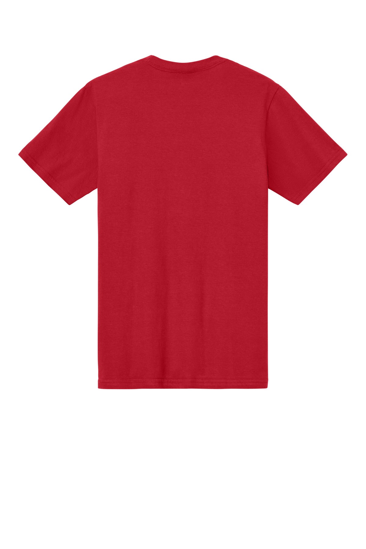 Gildan Softstyle Midweight Tee - Red - flat back