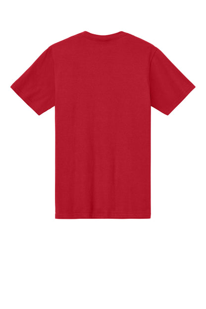 Gildan Softstyle Midweight Tee - Red - flat back