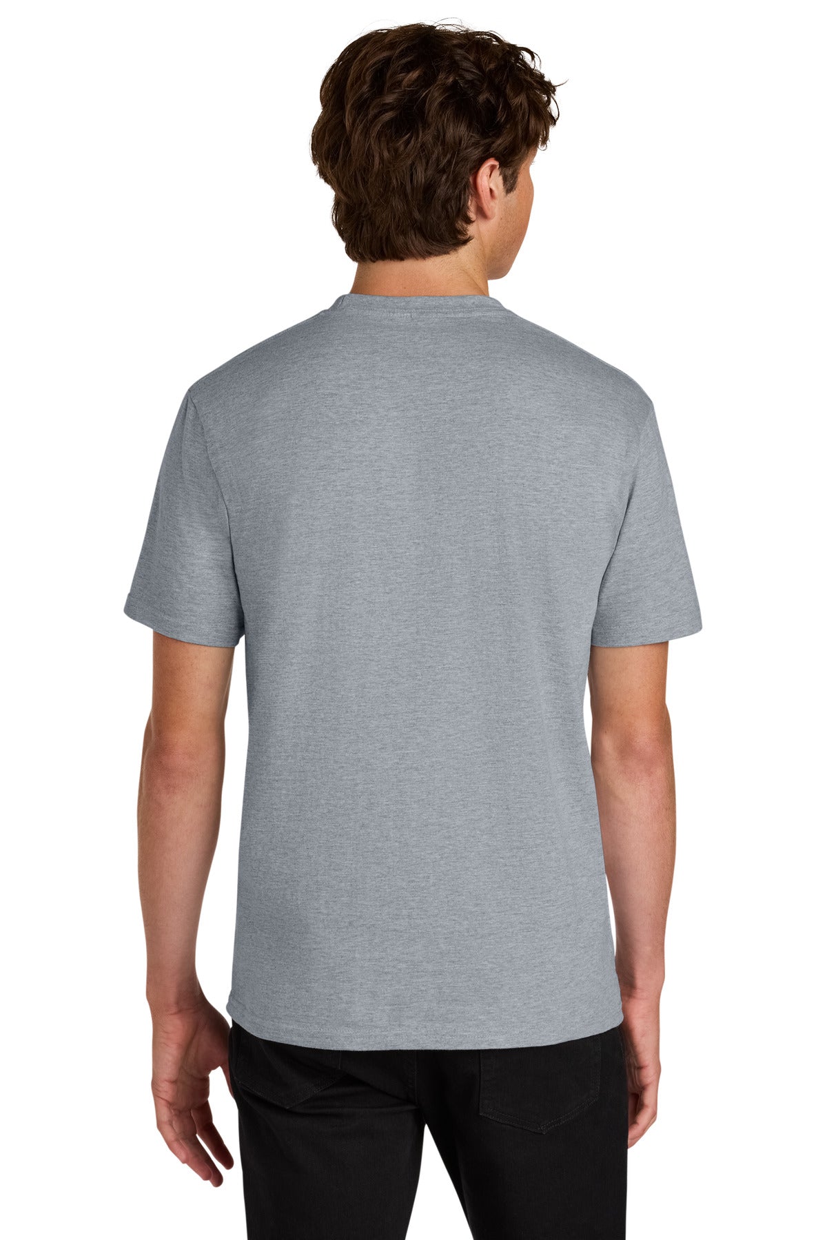 Gildan Softstyle Midweight Tee - Ring Spun Sport Grey - back