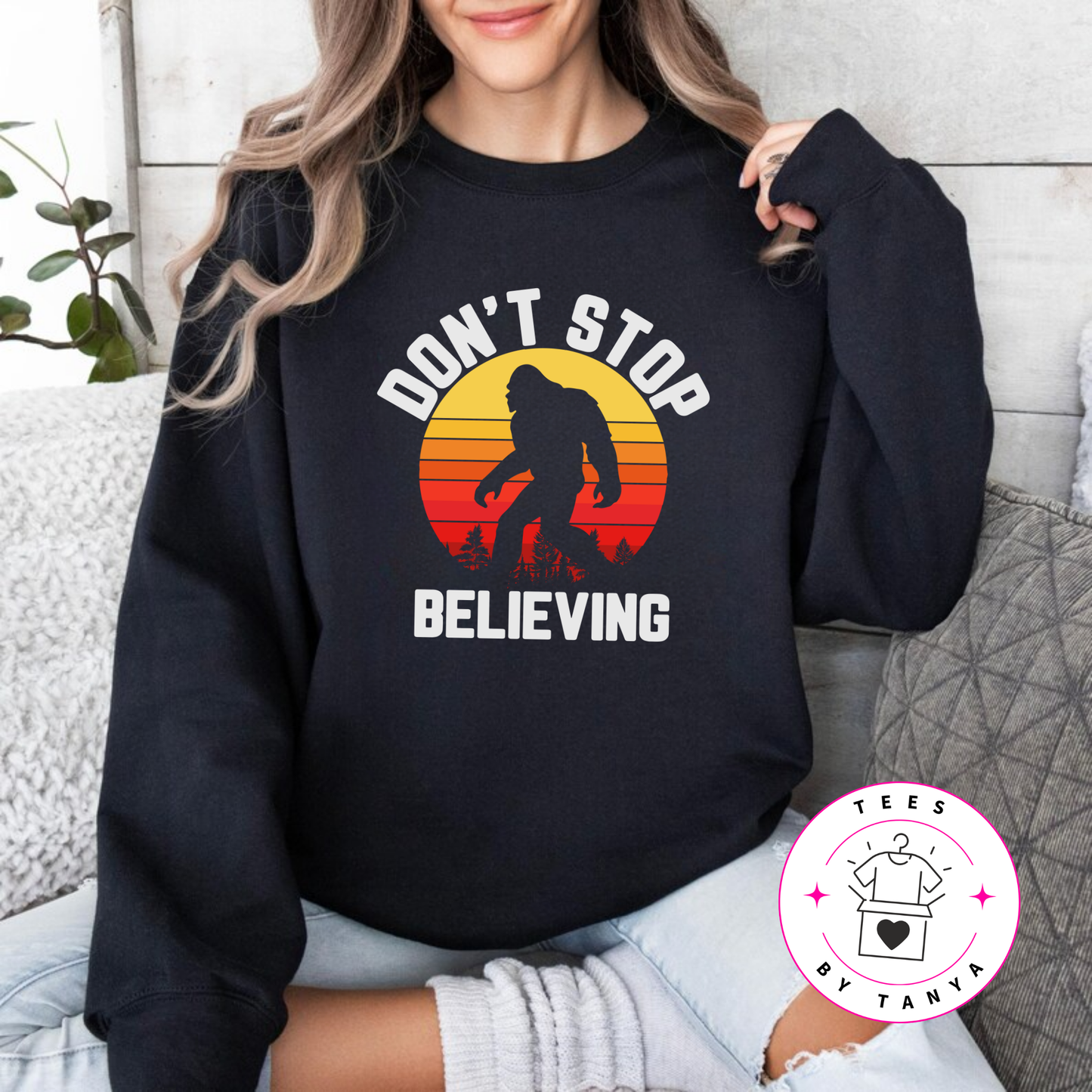 Bigfoot Don’t Stop Believing Shirt