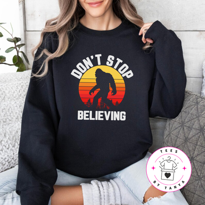 Bigfoot Don’t Stop Believing Shirt