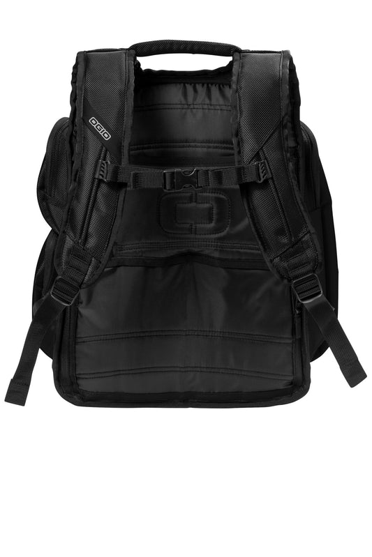 OGIO Metro Ballistic Pack - Blacktop - flat back