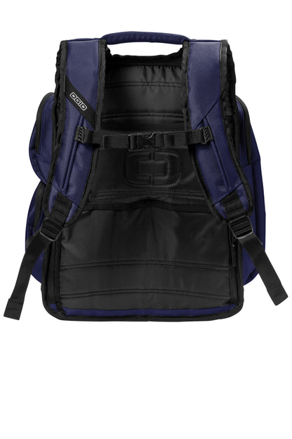 OGIO Metro Ballistic Pack - Navy - flat back