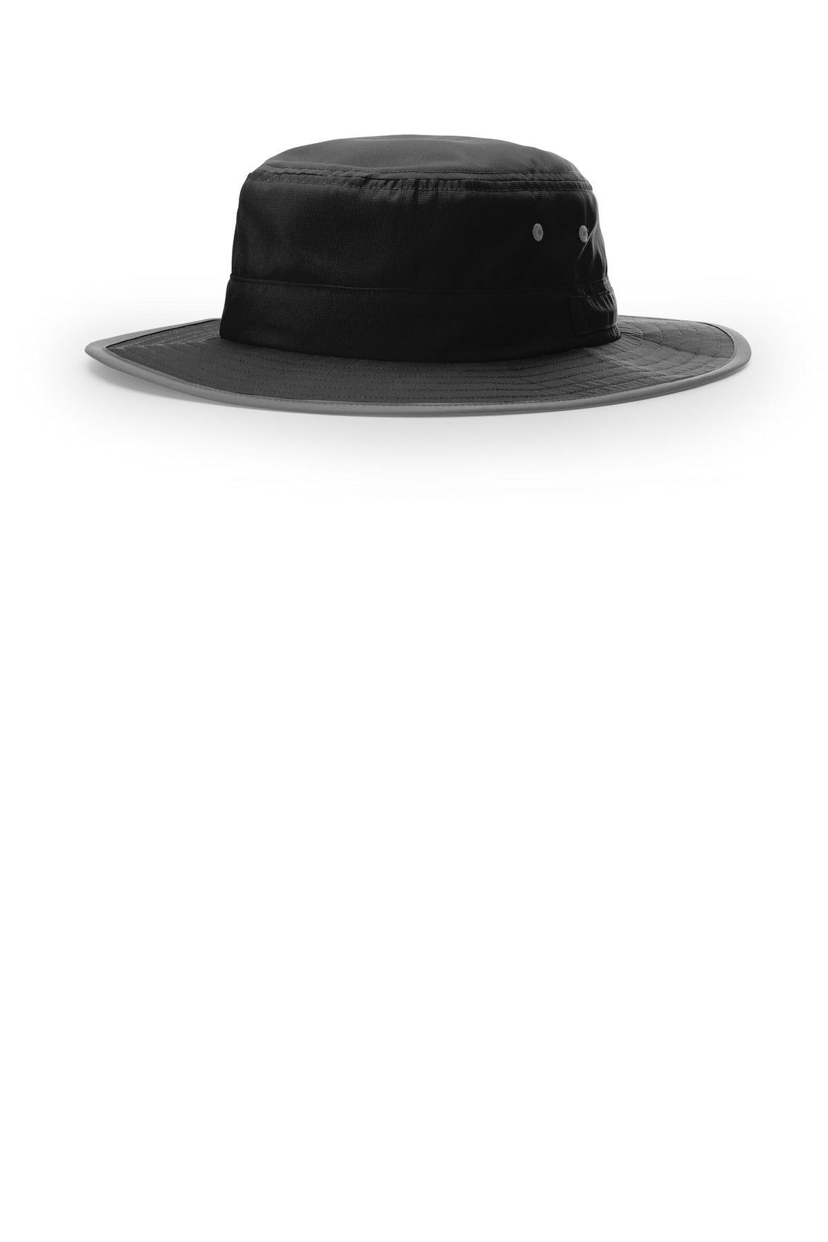 Richardson Lite Wide Brim Hat - Black - front