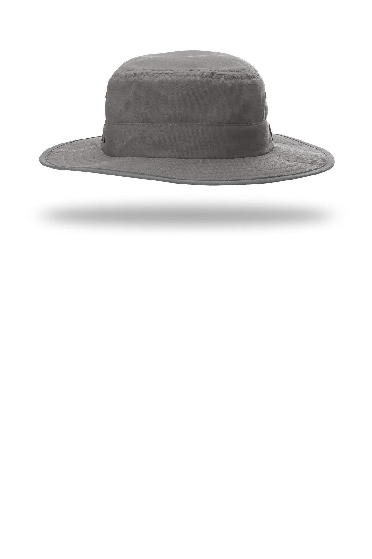Richardson Lite Wide Brim Hat - Charcoal - flat front