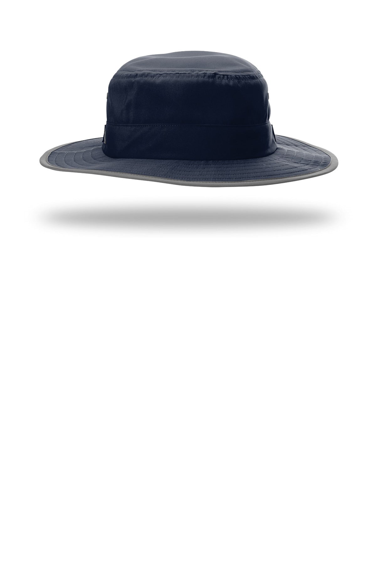 Richardson Lite Wide Brim Hat - Navy - flat front