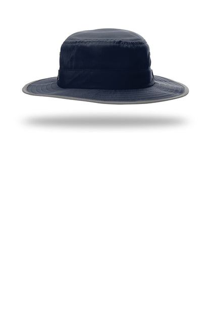 Richardson Lite Wide Brim Hat - Navy - flat front