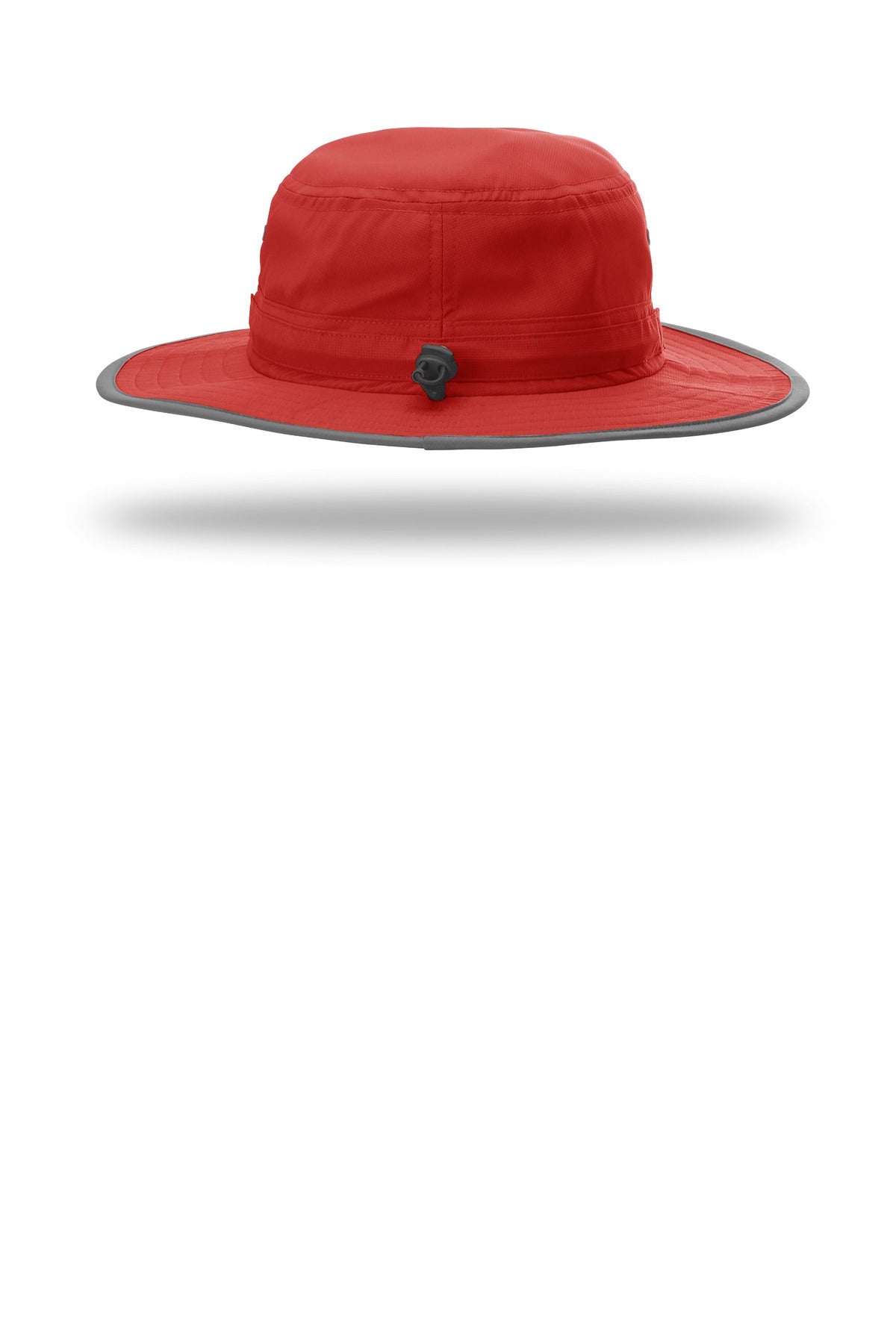 Richardson Lite Wide Brim Hat - Red - flat back