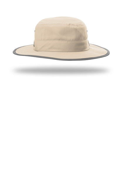 Richardson Lite Wide Brim Hat - Stone - flat front