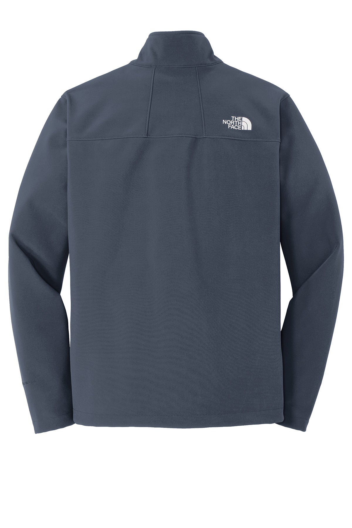 The North Face Apex Barrier Soft Shell Jacket in Urban Navy, back flat