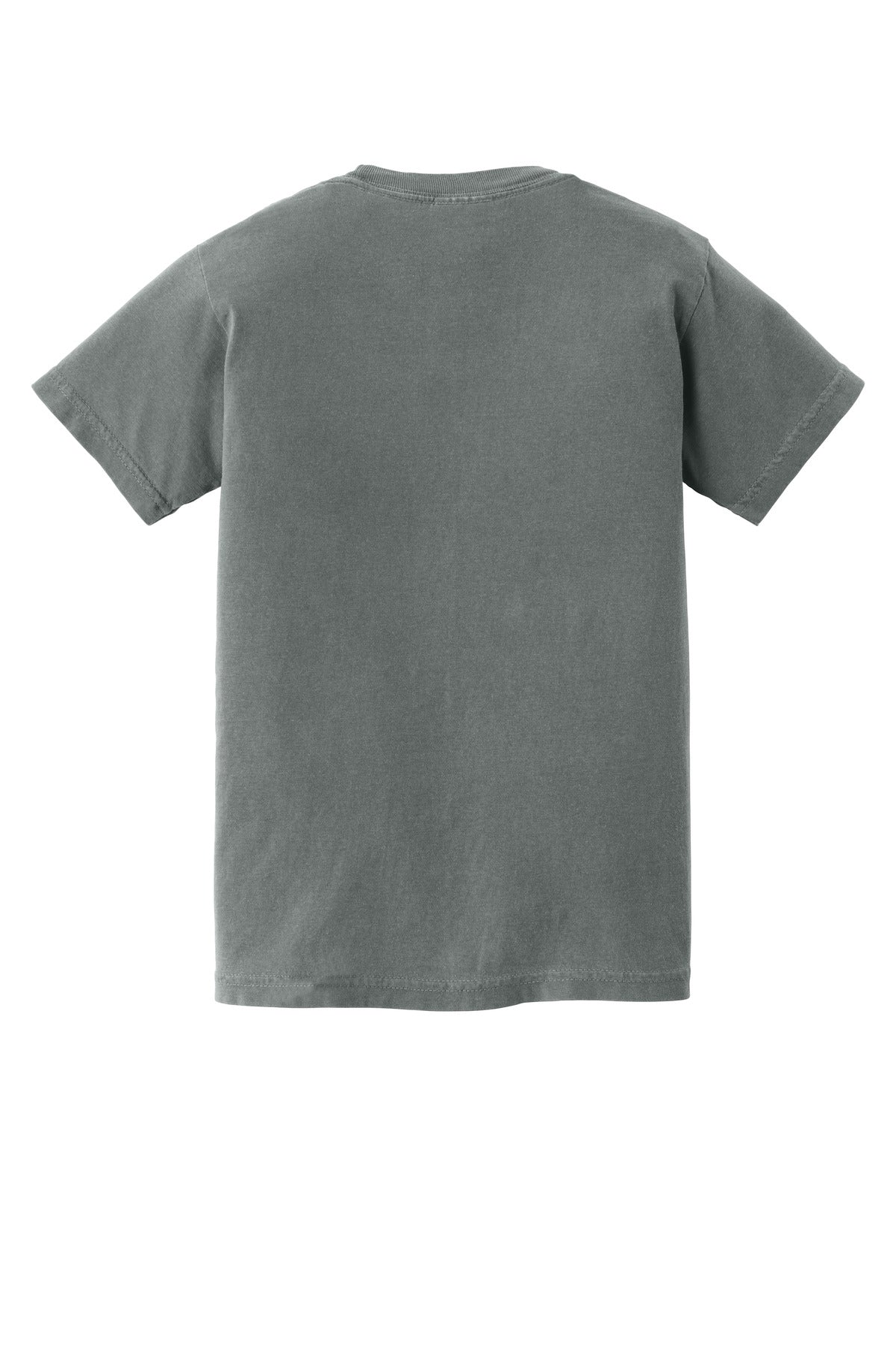 COMFORT COLORS Youth Heavyweight Ring Spun Tee - Grey - flat back