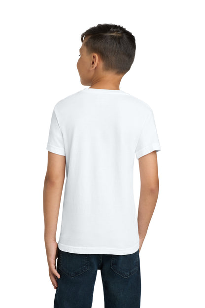 COMFORT COLORS Youth Heavyweight Ring Spun Tee - White - back