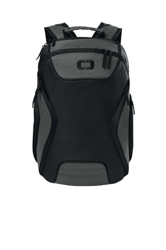 OGIO Hatch Pack - Black/ Heather Grey - front
