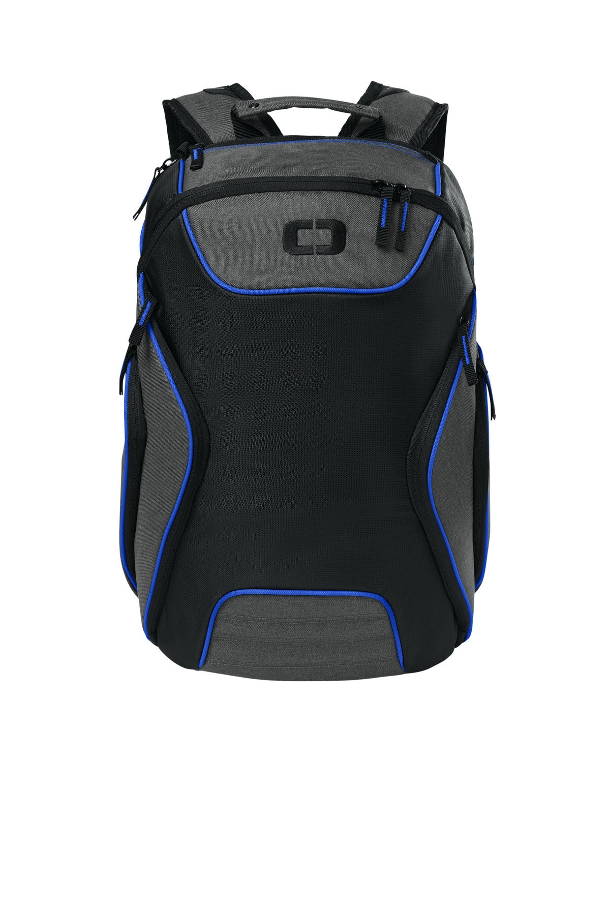 OGIO Hatch Pack - Electric Blue/ Heather Grey - front