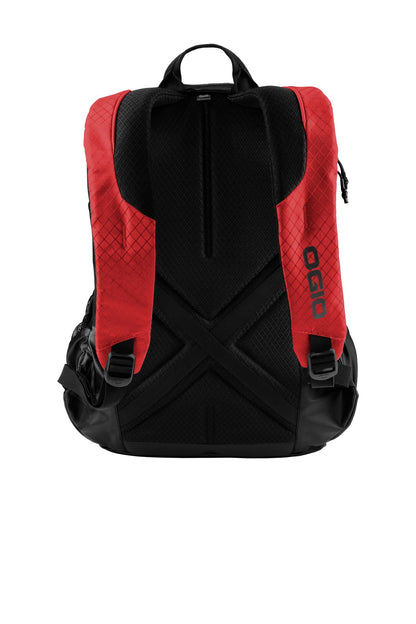 OGIO Basis Pack - Ripped Red - flat back