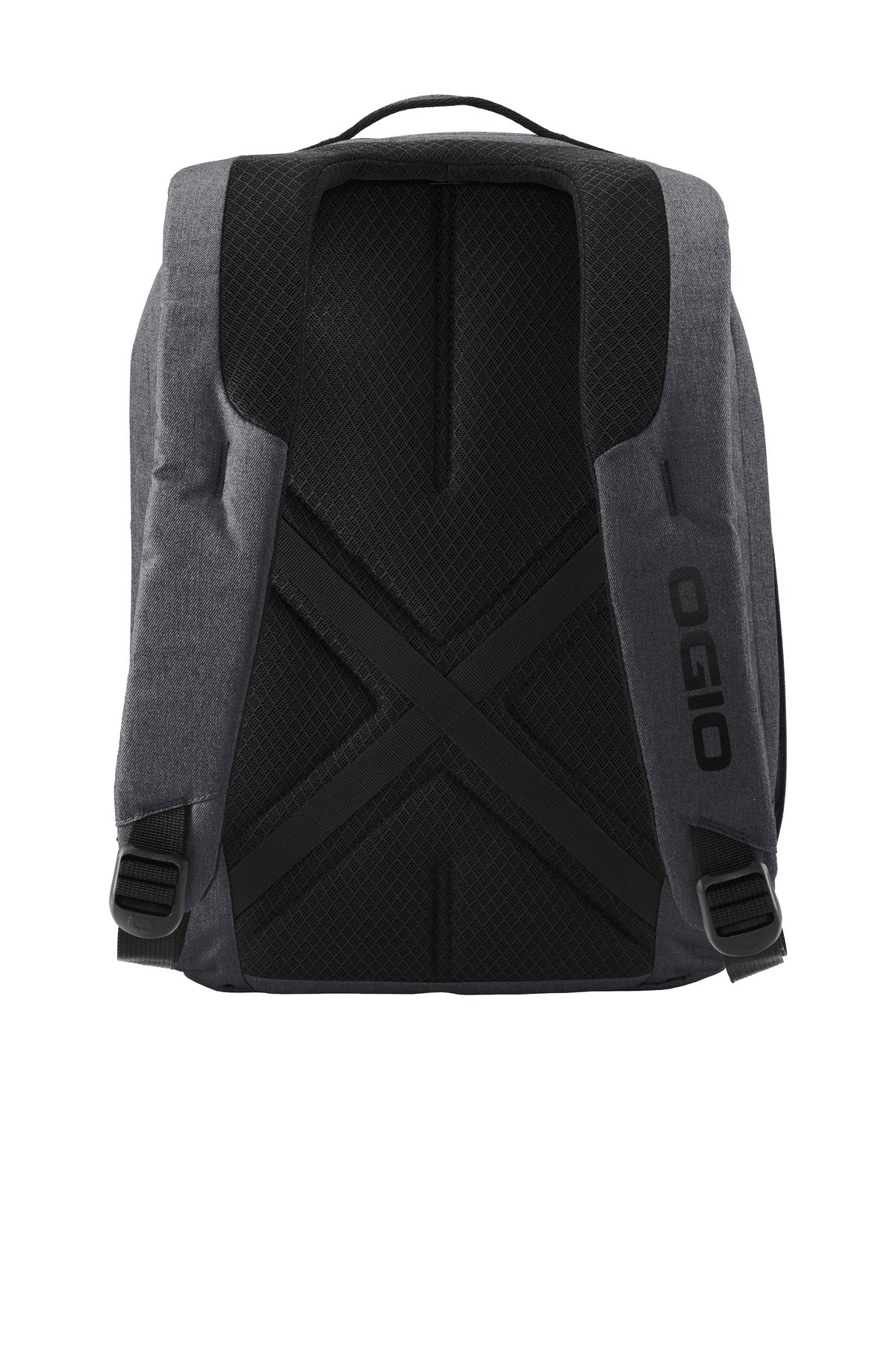 OGIO Downtown Pack - Tarmac Heather - flat back