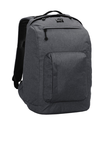 OGIO Downtown Pack - Tarmac Heather - flat front