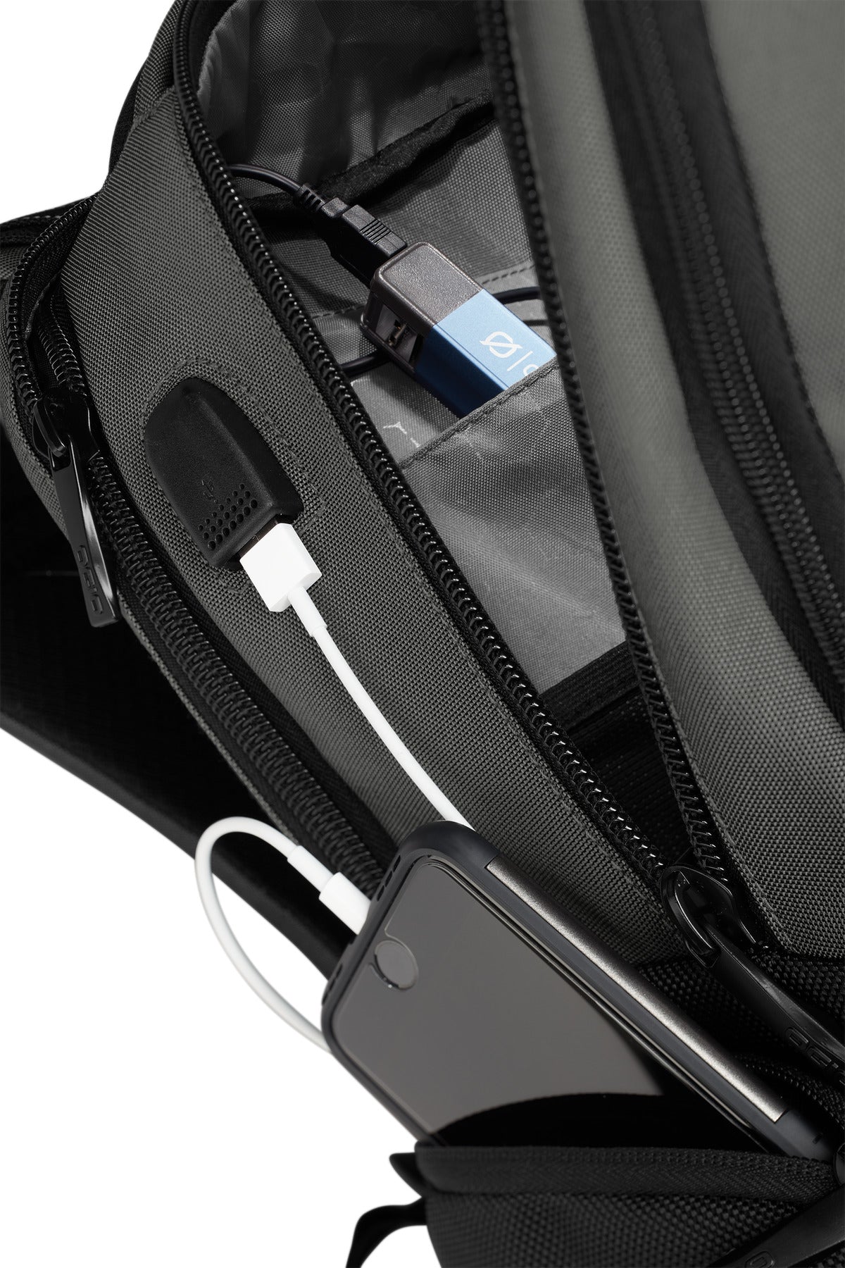 OGIO Connected Pack - Tarmac - flat front