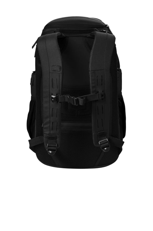 OGIO Utilitarian Pack - Blacktop - flat back