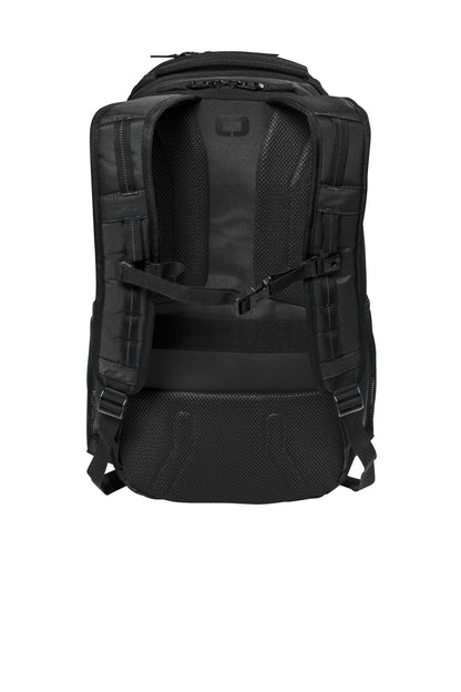 OGIO Transfer Pack - Blacktop - flat back