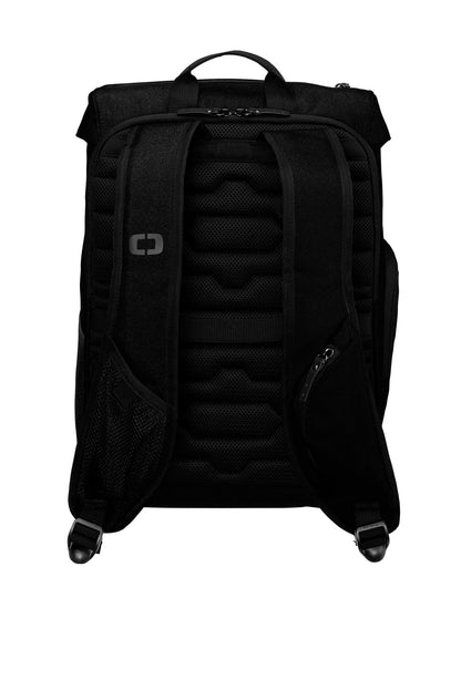 OGIO Command Pack - Blacktop - flat back