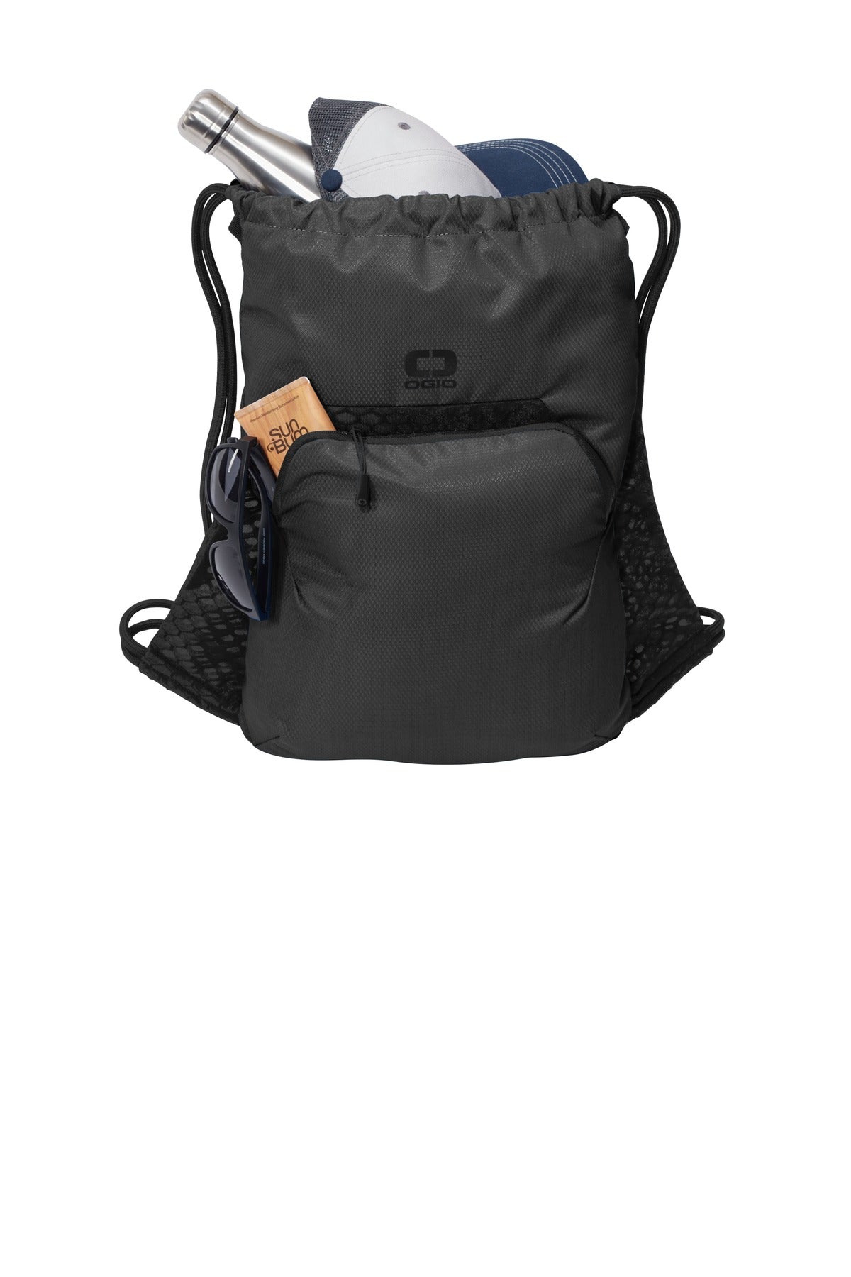 OGIO Boundary Cinch Pack - Tarmac - flat front