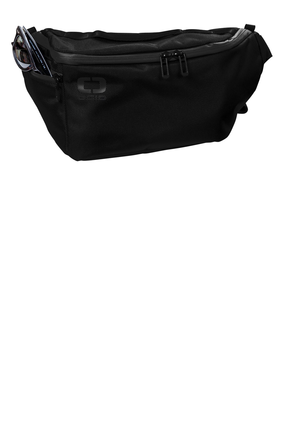 OGIO Ballistic Crossbody - Blacktop - flat front