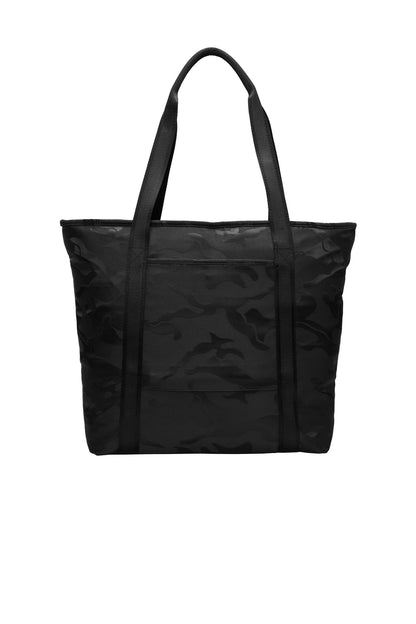 OGIO Downtown Tote - Black Camo - flat back