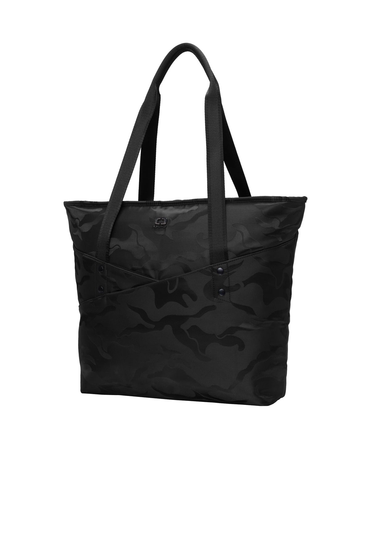 OGIO Downtown Tote - Black Camo - flat front
