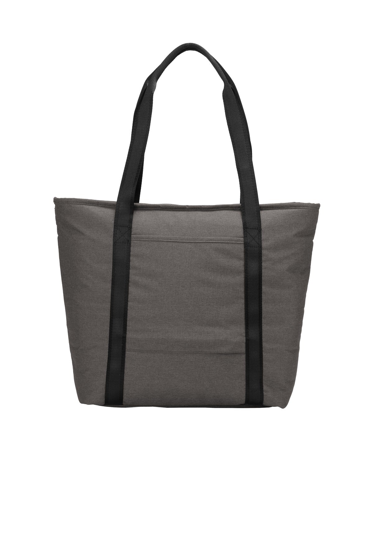 OGIO Downtown Tote - Tarmac Heather - flat back