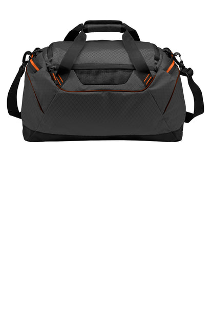 OGIO Catalyst Duffel - Tarmac/ Orange - flat back