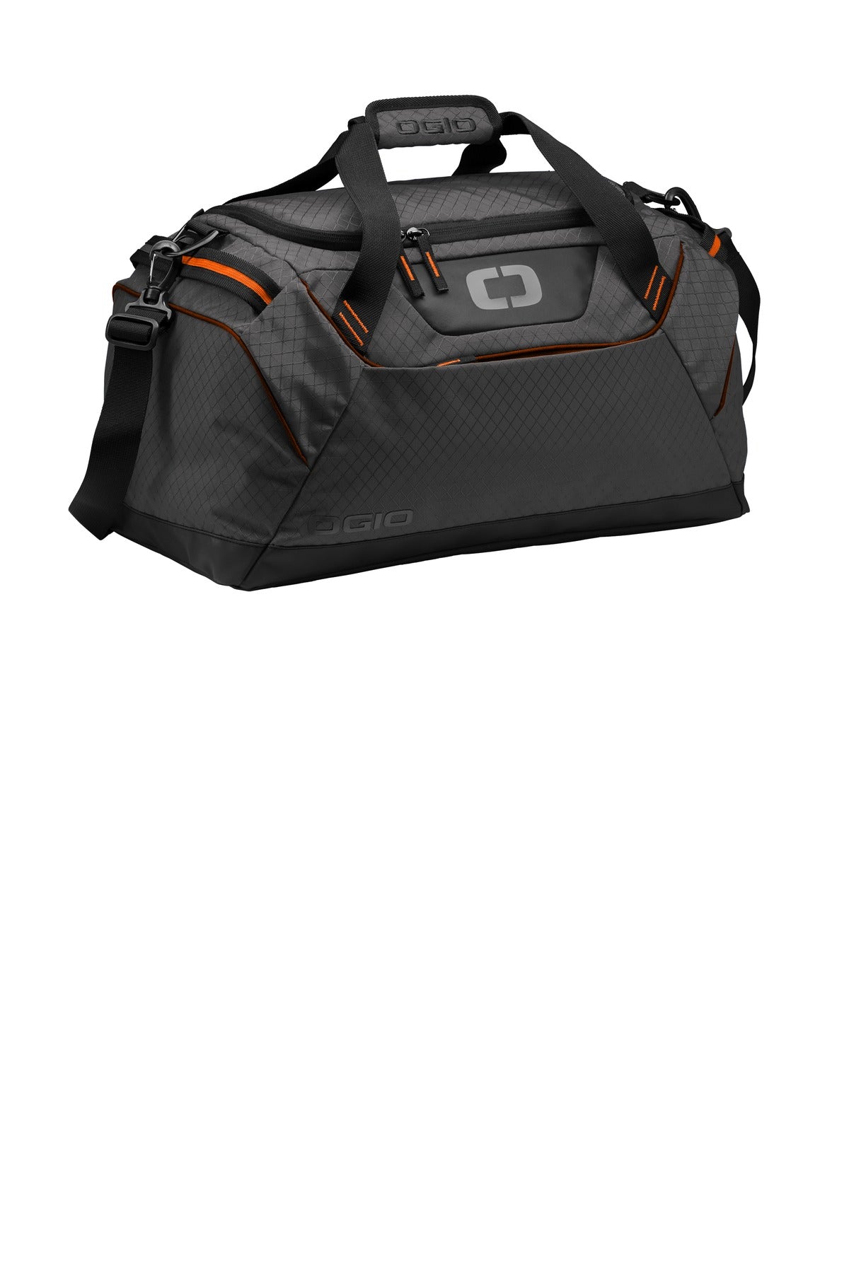 OGIO Catalyst Duffel - Tarmac/ Orange - front