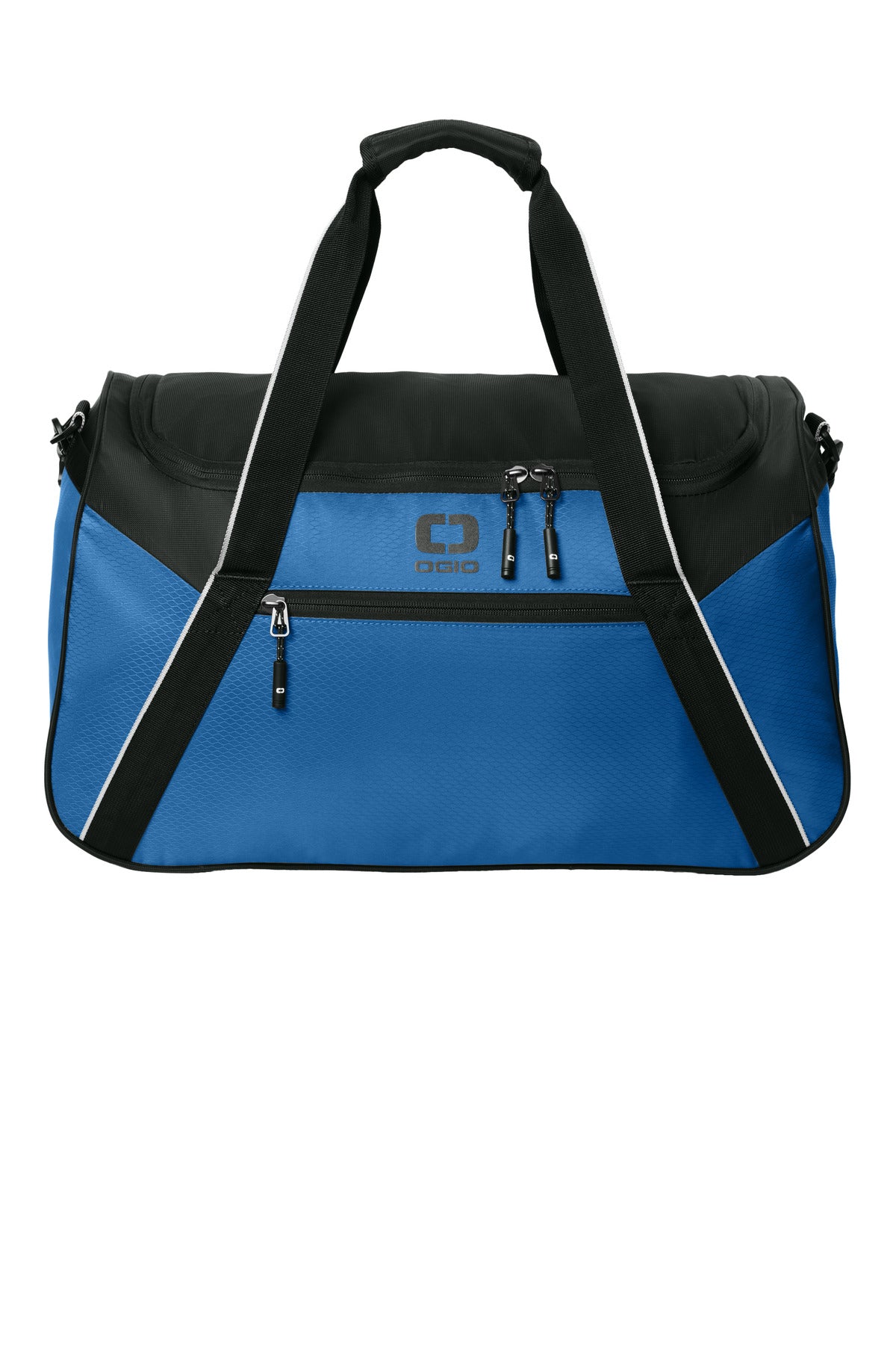 OGIO Inception Duffel - Force Blue/ Blacktop - front
