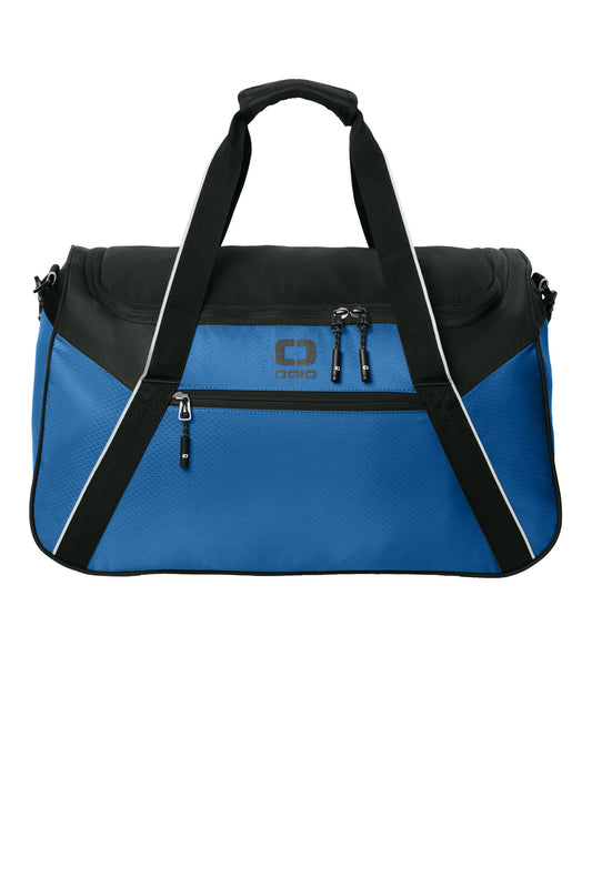 OGIO Inception Duffel - Force Blue/ Blacktop - front